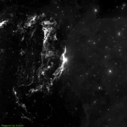 NGC6960 photo taken with red filter