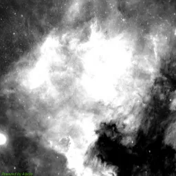 NGC7000 photo taken with red filter