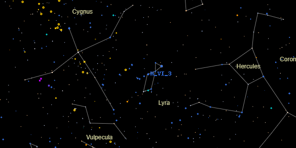 H VI 3 on the sky map
