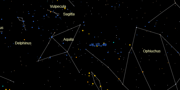 H VI 49 on the sky map