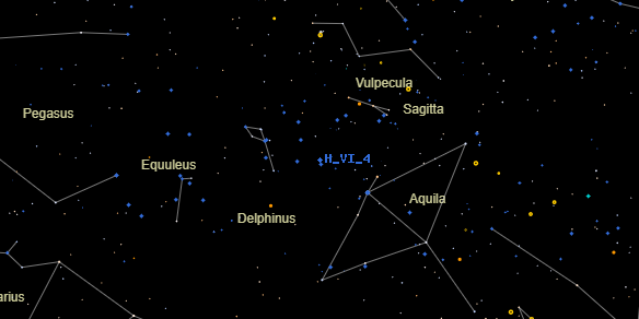 H VI 4 on the sky map