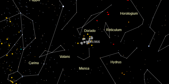 NGC1966 on the sky map